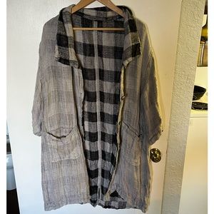 Transit oversized linen jacket 2